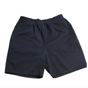 Classroom Unisex Husky Uniform Pull On Black Shorts with Elastic Waistband,  18H